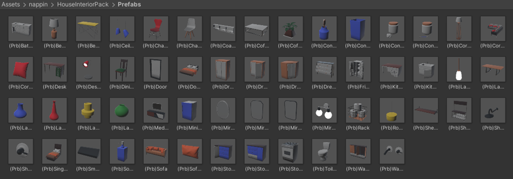 House Interior setup preview