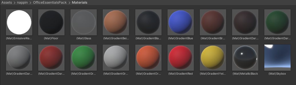 Office Essentials models and textures